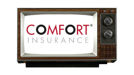 Comfort Insurance on TV