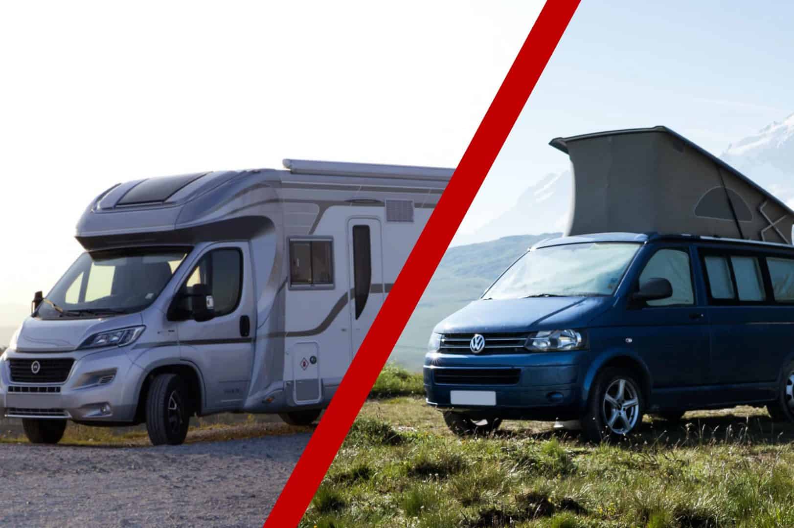 motorhome vs campervan